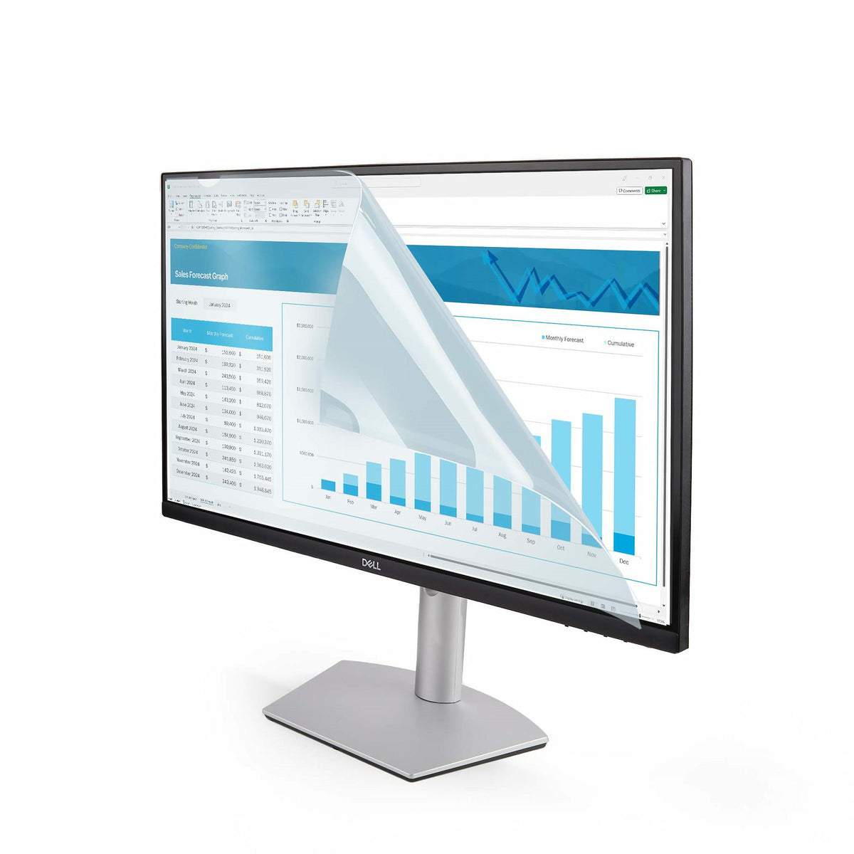 StarTech.com 2469-ANTI-BLUE-LIGHT accesorio para monitor Filtro antideslumbrante