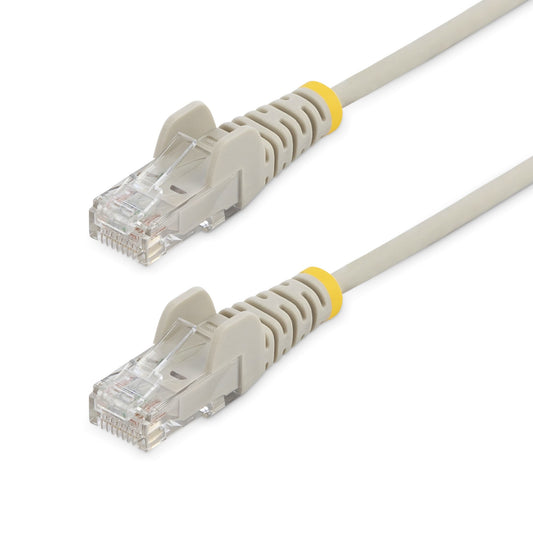 StarTech.com N6PAT3GRS cable de red Negro 0.9 m U/UTP (UTP)