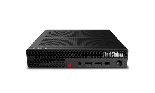 Lenovo ThinkStation P3 Tiny Gen 2 Intel Core Ultra 7 265 16 GB DDR5-SDRAM 512 GB SSD NVIDIA RTX A400 Windows 11 Pro Mini PC Estación de trabajo Negro