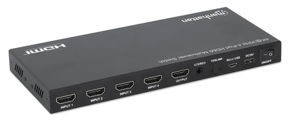 Switch multiviewer HDMI Manhattan de 4 puertos 4K
