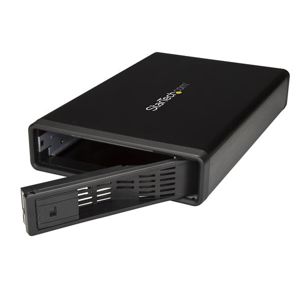 StarTech.com S351BMU33ET caja para disco duro externo Caja de disco duro (HDD) Negro 3.5"
