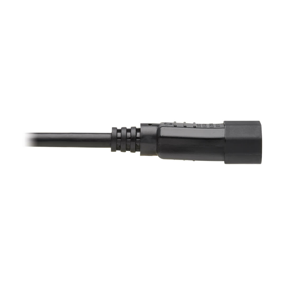 Tripp Lite P002-002 cable de alimentación Negro Acoplador C14