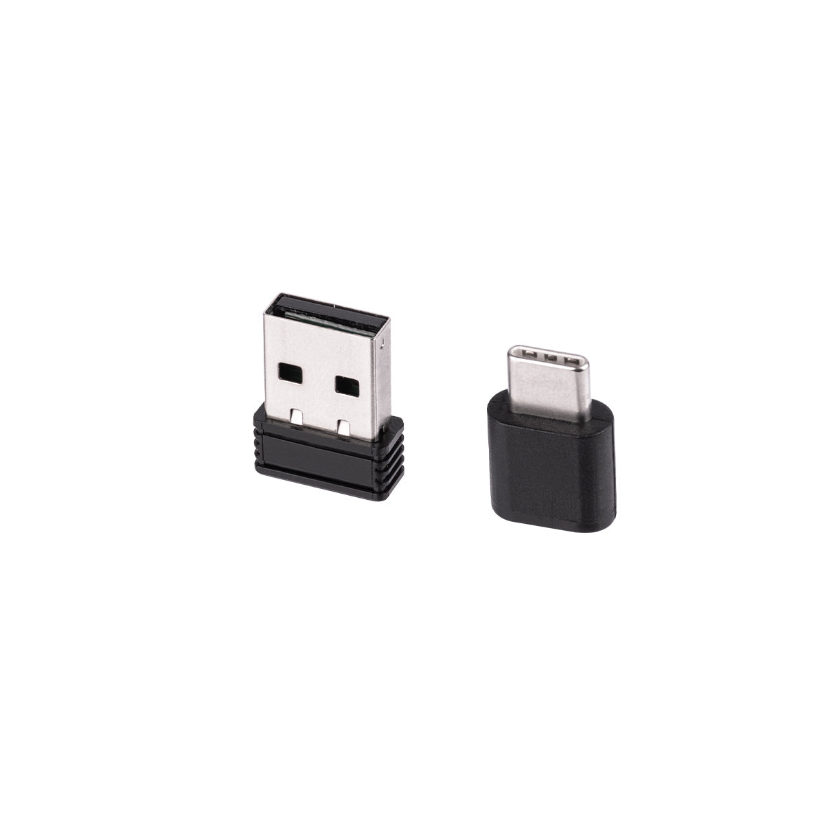 Mouse TechZone Recargable Negro con Nano Receptor Tipo C y Usb a Mouse Pad Incluido