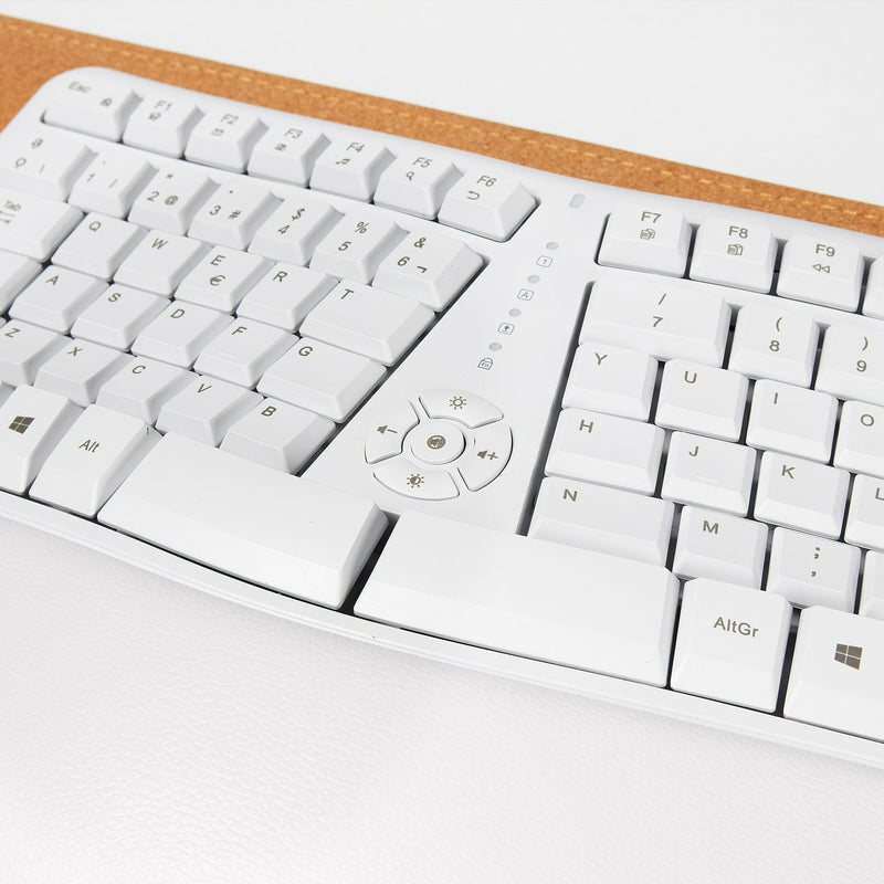 Acteck Creator Virtuos Fitt MK770 teclado Ratón incluido Universal RF inalámbrico Español Blanco