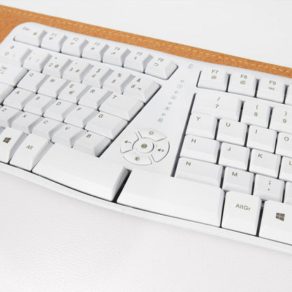 Acteck Creator Virtuos Fitt MK770 teclado Ratón incluido Universal RF inalámbrico Español Blanco