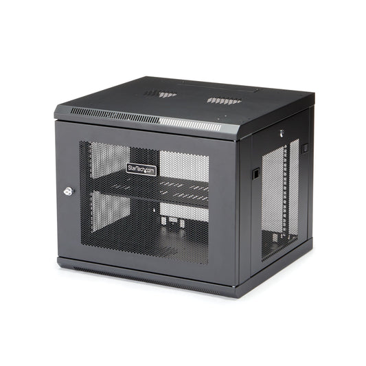 StarTech.com RK920WALM armario rack Bastidor de pared Negro