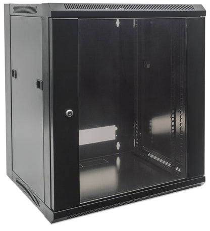 Intellinet 711883 armario rack 12U Bastidor de pared Negro