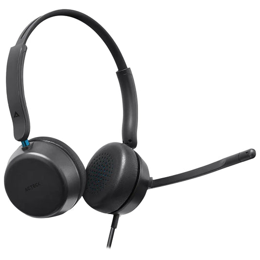Auriculares Alambricos Acteck con Micrófono Active Pro HC560 Negro