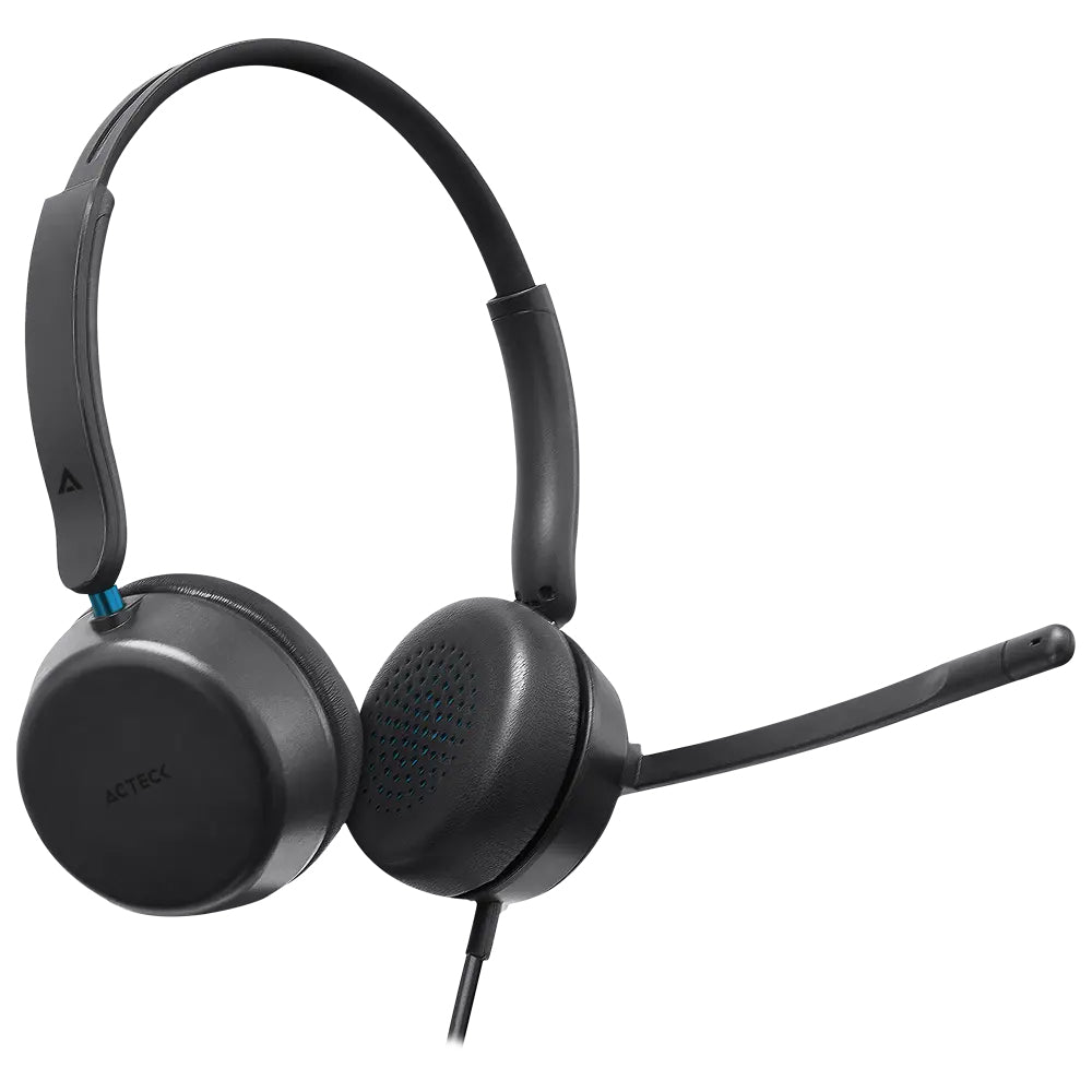 Auriculares Alambricos Acteck con Micrófono Active Pro HC560 Negro