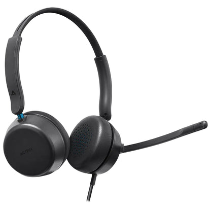 Auriculares Alambricos Acteck con Micrófono Active Pro HC560 Negro
