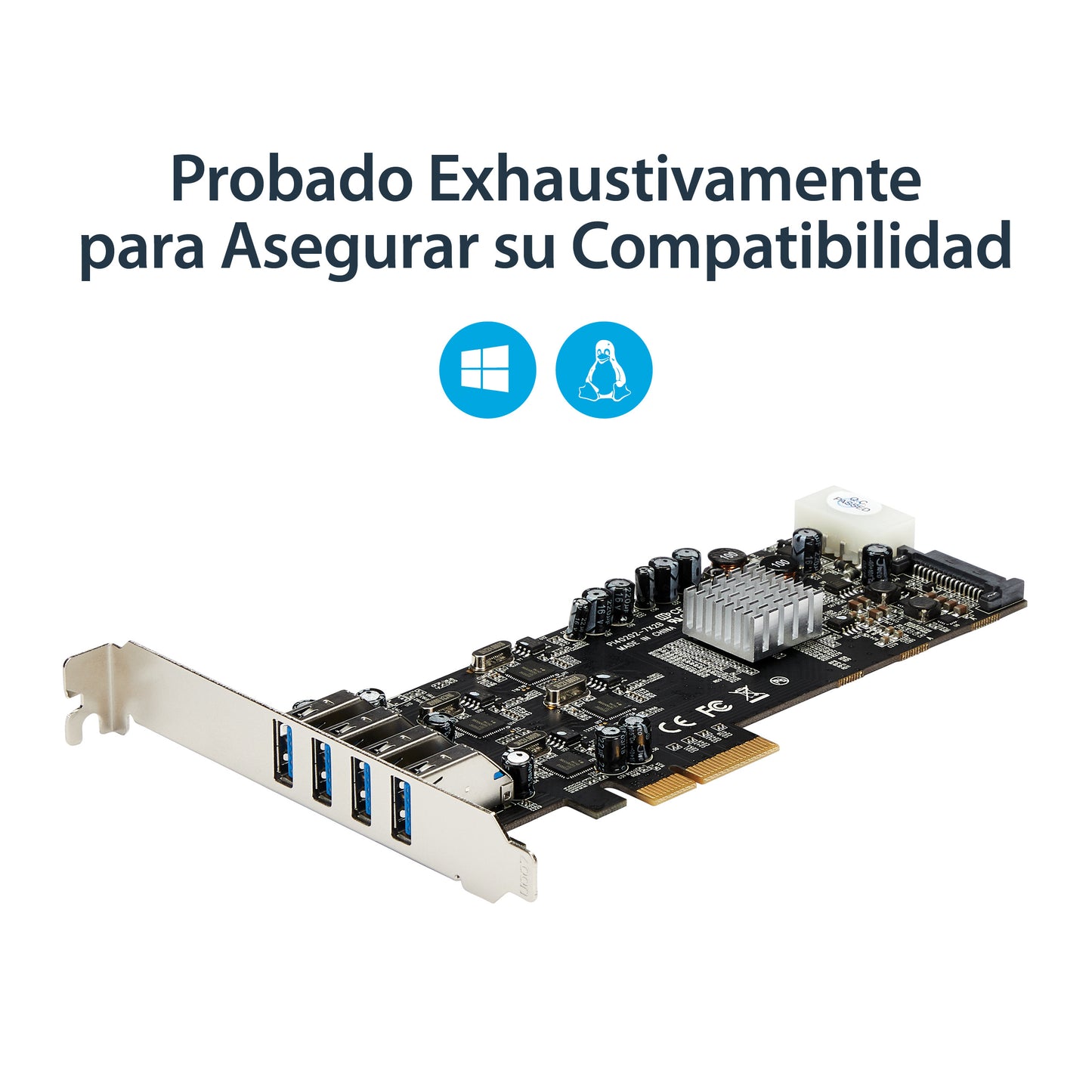 StarTech.com PEXUSB3S44V tarjeta o adaptador de interfaz Interno USB 3.2 Gen 1 (3.1 Gen 1)