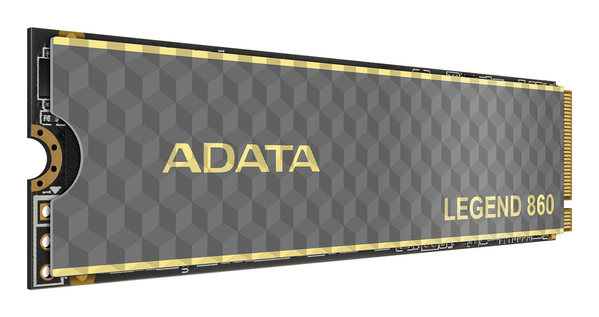 Unidad de Estado Sólido SSD Adata Legend 860 500GB PCIE Gen4 M.2 2280 5000/3000Mbs Compatible con PS5 Disipador Alu