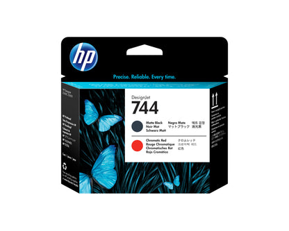 Cabezal HP LF 744 DesignJet Negro Mate/Rojo Cromatico