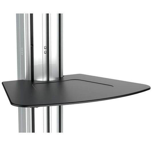 StarTech.com STNDMTV70 soporte para pantalla de señalización 190.5 cm (75") Negro, Acero inoxidable