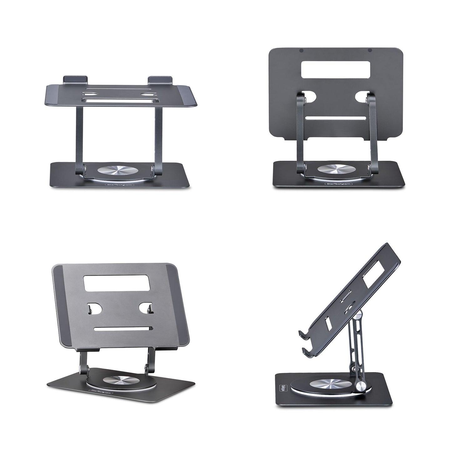 StarTech.com ATFR-LAPTOP-RISER soporte para laptop Soporte para computadora portátil Plata