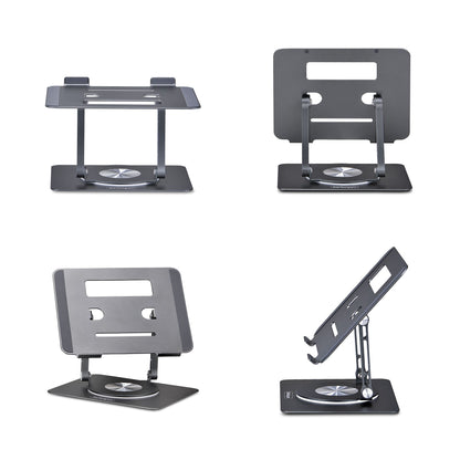 StarTech.com ATFR-LAPTOP-RISER soporte para laptop Soporte para computadora portátil Plata
