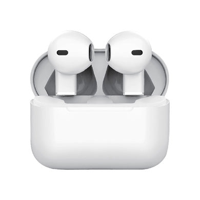 BRobotix 6005835 audífono y auriculare Auriculares True Wireless Stereo (TWS) Intra auditivo Llamadas/Música/Deportes/Diario Bluetooth Blanco