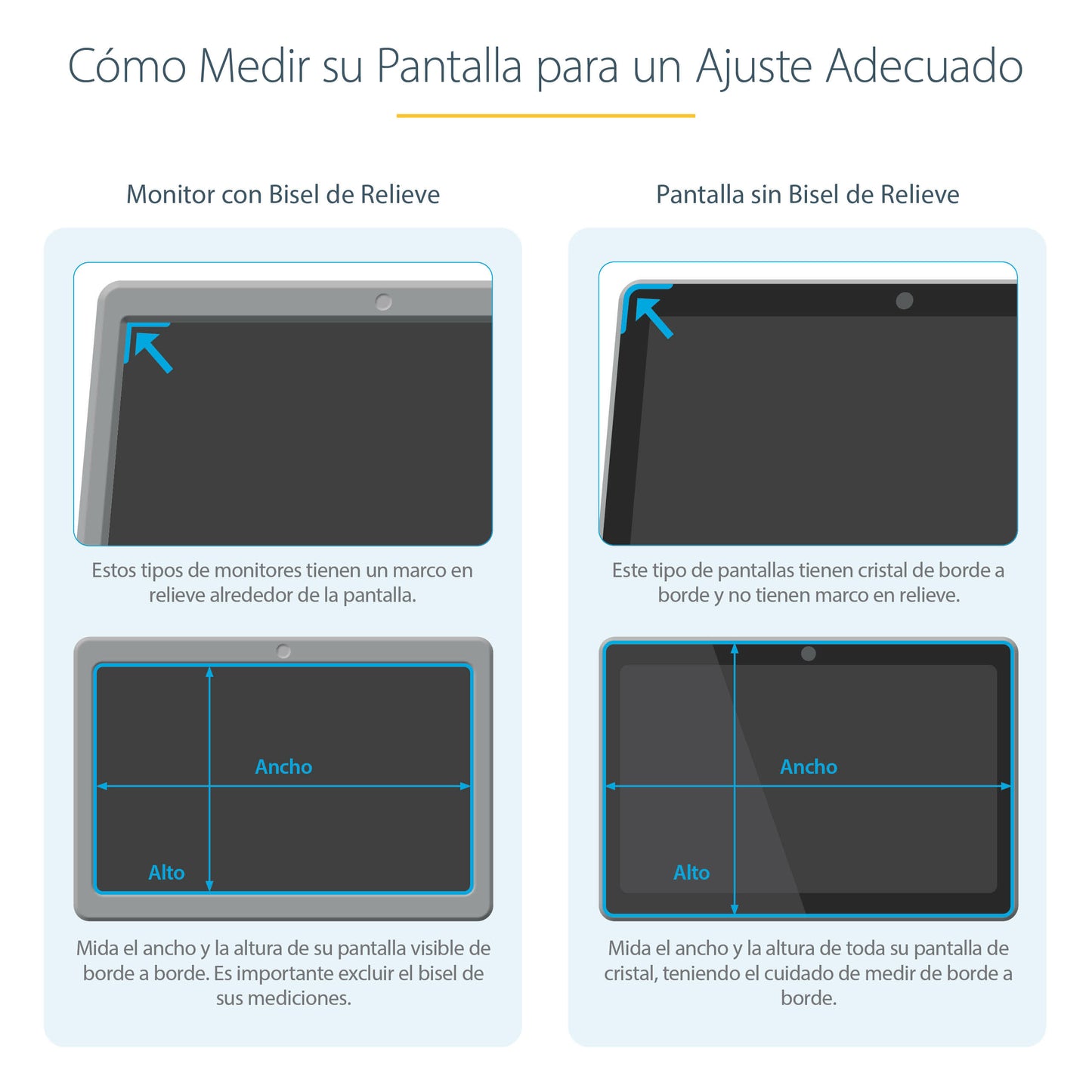 StarTech.com 2869-PRIVACY-SCREEN filtro para monitor 71.1 cm (28") Filtro de privacidad para pantallas sin marco