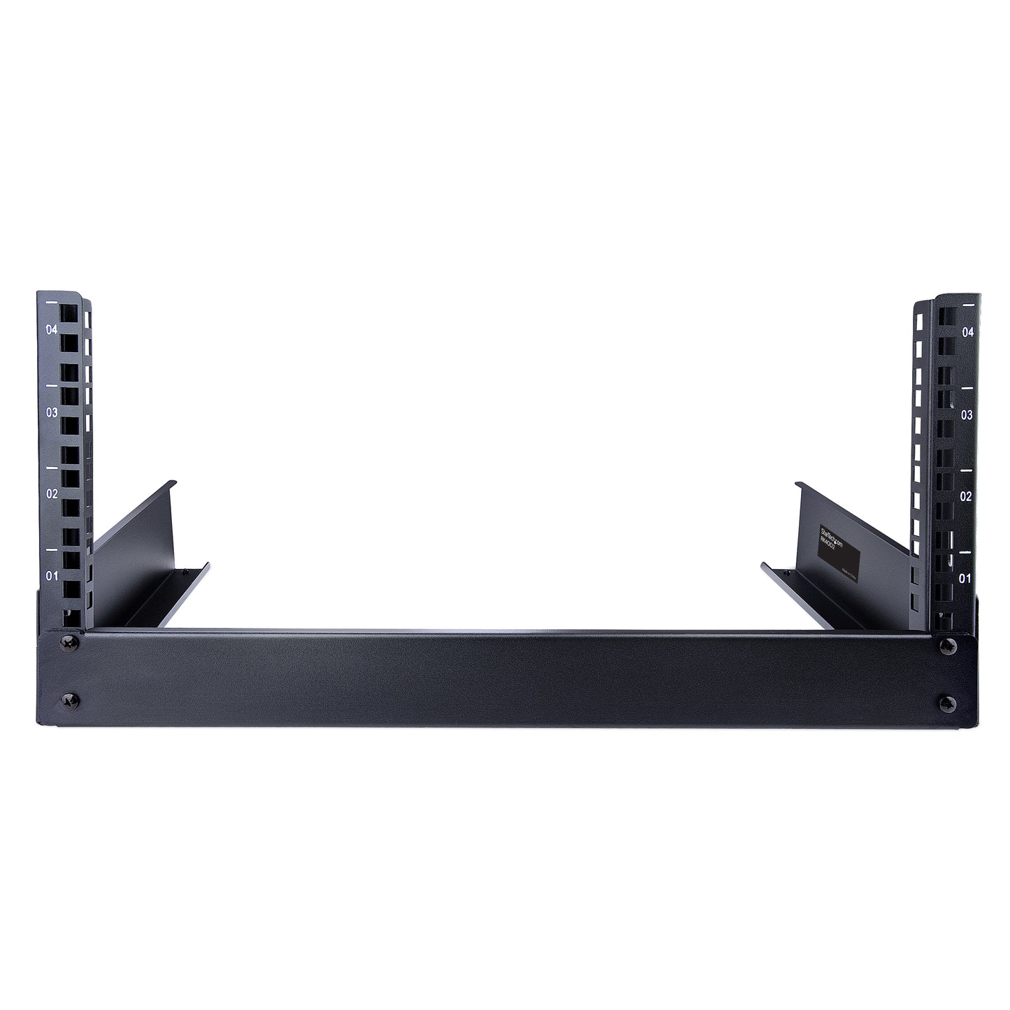 StarTech.com RK4OD armario rack Rack o bastidor independiente Negro
