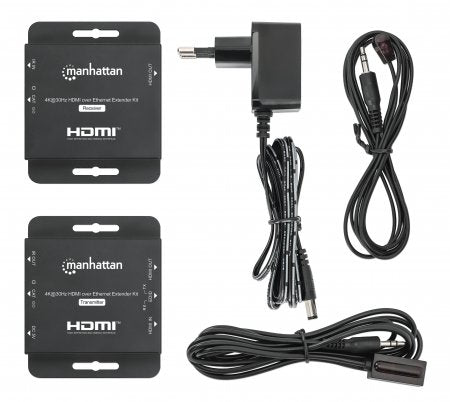 Manhattan 168397 extensor de audio/video Transmisor y receptor AV
