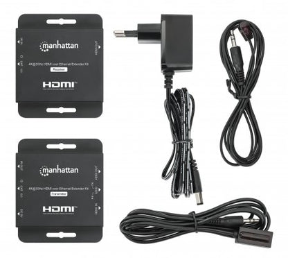 Manhattan 168397 extensor de audio/video Transmisor y receptor AV