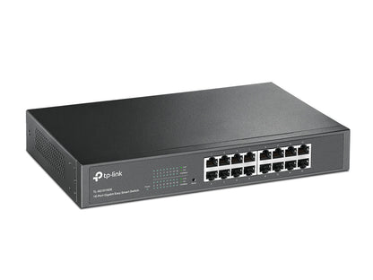 TP-Link TL-SG1016DE dispositivo de redes Gestionado L2 Gigabit Ethernet (10/100/1000) Negro