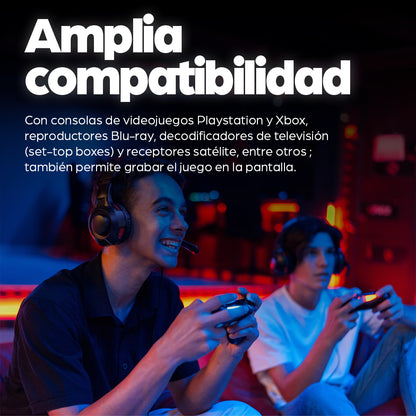 Manhattan 207850 conmutador de vídeo HDMI