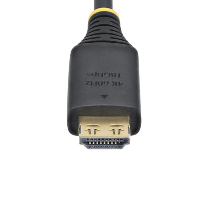 StarTech.com HDMI2-CABLE-GRIP-2M cable HDMI HDMI Tipo A (Estándar) Negro