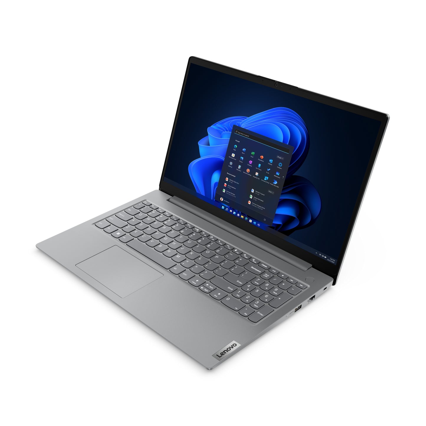 Lenovo V15 G4 AMN AMD Ryzen™ 3 7320U Computadora portátil 39.6 cm (15.6") Full HD 16 GB LPDDR5-SDRAM 512 GB SSD Wi-Fi 6 (802.11ax) Windows 11 Home Gris Español