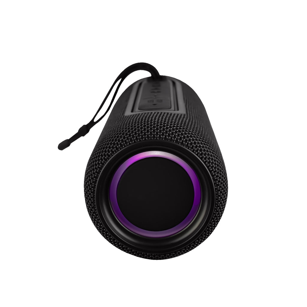 BOCINA PERFECT CHOICE PORATIL RGB 20W LUMINO