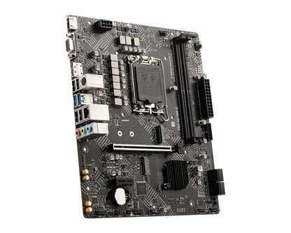 Tarjeta Madre MSI PRO H610M-G Micro-ATX LGA 1700 Intel H610 96GB DDR5 HDMI/DP para Intel