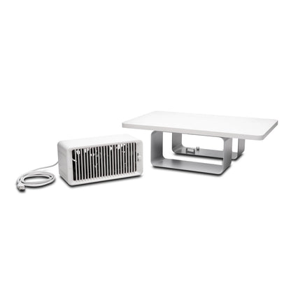 Kensington K55855WW soporte para pantalla plana 68.6 cm (27") Escritorio Blanco