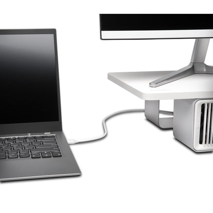 Kensington K55855WW soporte para pantalla plana 68.6 cm (27") Escritorio Blanco