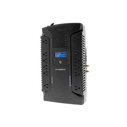 UPS Forza HT-1000LCD Interactivo 1000VA/600W 12 Salidas Coax USB Sobremesa 120V Negro