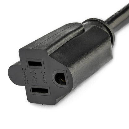 StarTech.com PAC101R3 cable de alimentación Negro