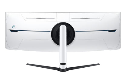 Samsung LS57CG950NLXZX monitor de computadora 144.8 cm (57") 7680 x 2160 Pixeles Dual UHD LED Negro, Blanco