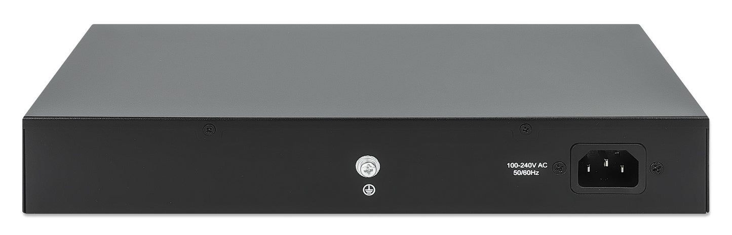 Intellinet 561815 dispositivo de redes Gigabit Ethernet (10/100/1000) Negro