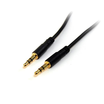 StarTech.com MU15MMS cable de audio 4.6 m 3,5mm Negro