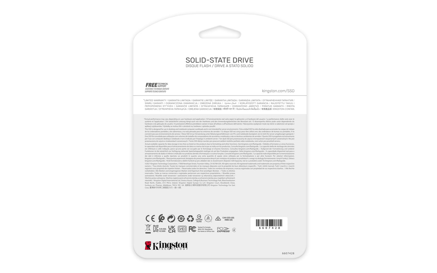 Unidad de Estado Sólido SSD Kingston KC3000 1024GB PCI Express 4.0