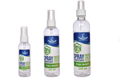 Spray Prolicom Desinfectante para Manos con Aroma 60ml