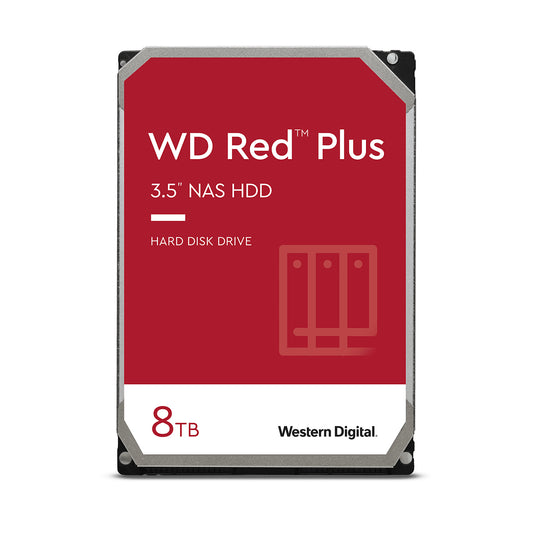 Disco Duro Western Digital 3.5 8TB 80EFPX Red 5400 RPM 256MB SATA3
