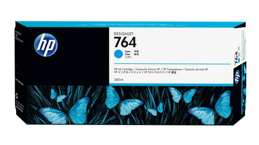 Tinta HP LF 764 Cyan 300ML