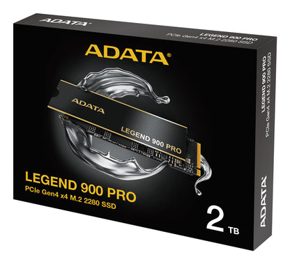 Unidad de Estado Solido SSD Adata 2 TB Legend 900 Pro NVMe M.2 6500 MB/s Escritura 7400 MB/s Lectura PCI Expres