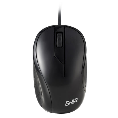Ghia GMA50N ratón Diestro USB tipo A 1200 DPI