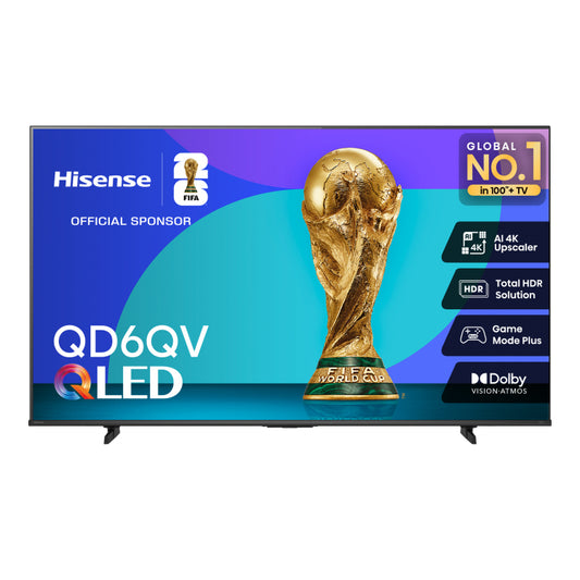 Televisor Hisense 50" QD6N QLed VIDAA UHD 4K