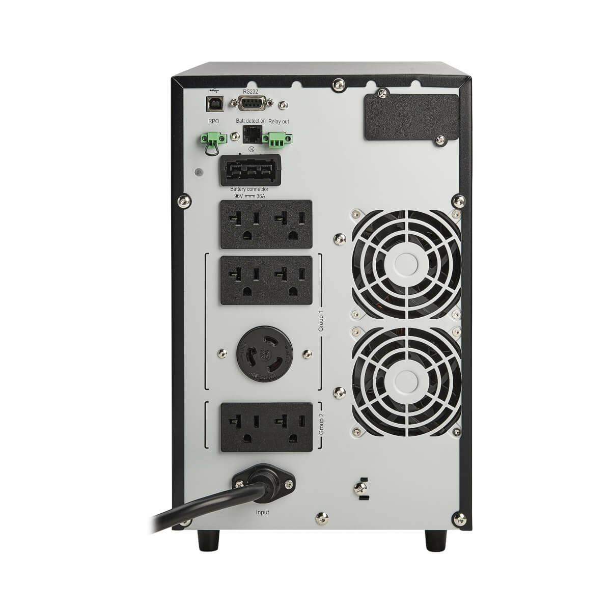 Tripp Lite SU2200XLCD sistema de alimentación ininterrumpida (UPS) Doble conversión (en línea) 1.96 kVA 1800 W 7 salidas AC