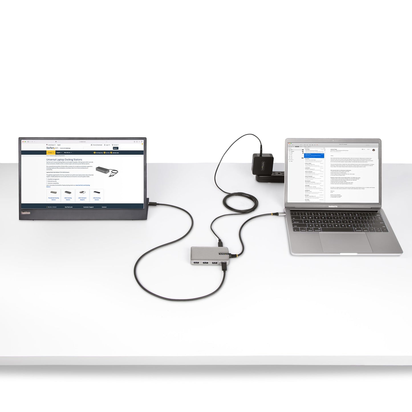 StarTech.com HB31C3A1CDPPD3 nodo concentrador USB 3.2 Gen 2 (3.1 Gen 2) Type-C 10000 Mbit/s Plata