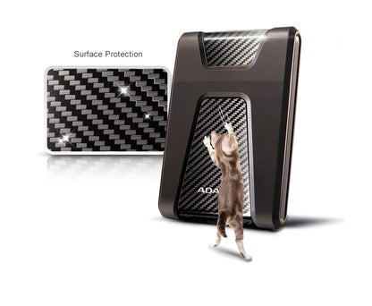 ADATA HD 650 disco duro externo 1 TB 2.5" 2.0/3.2 Gen 1 (3.1 Gen 1) Negro
