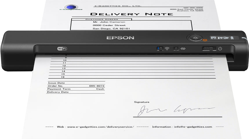 Epson WorkForce B11B253201 escáner Escáner alimentado con hojas 600 x 600 DPI A4 Negro