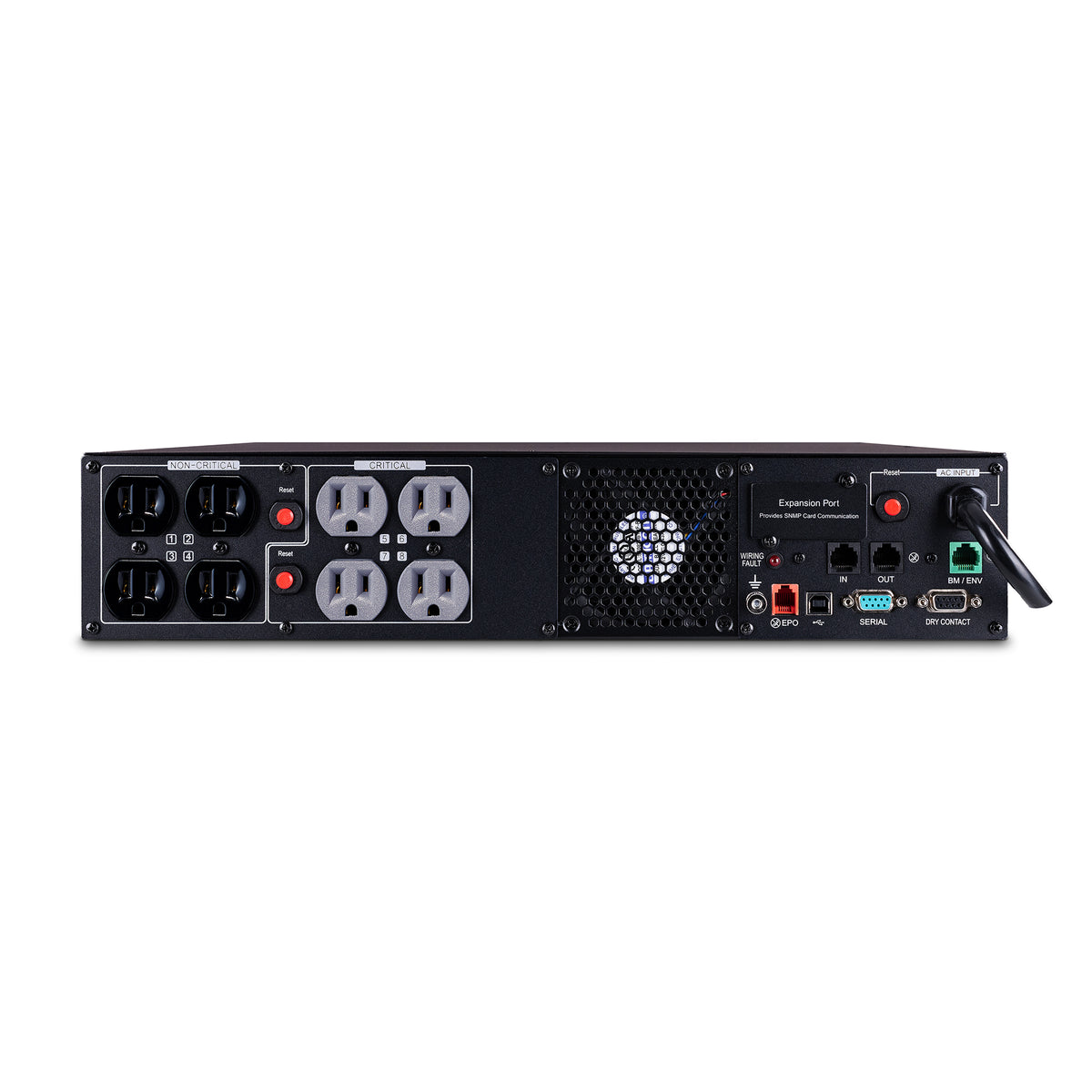CyberPower PR1500RT2U sistema de alimentación ininterrumpida (UPS) Línea interactiva 1.5 kVA 1500 W 8 salidas AC